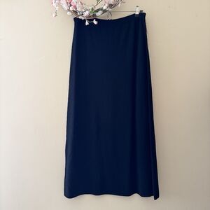 easyspirit Knit Black Maxi Skirt Womens Size 2